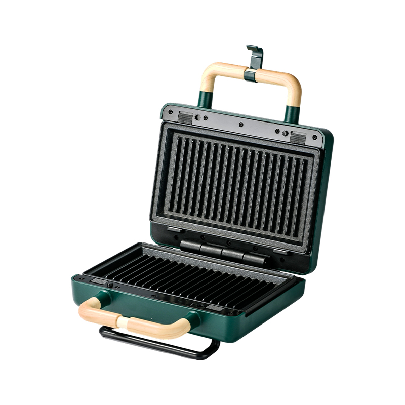 BJX-S003 800W udskiftelig 2-slice sandwich griller