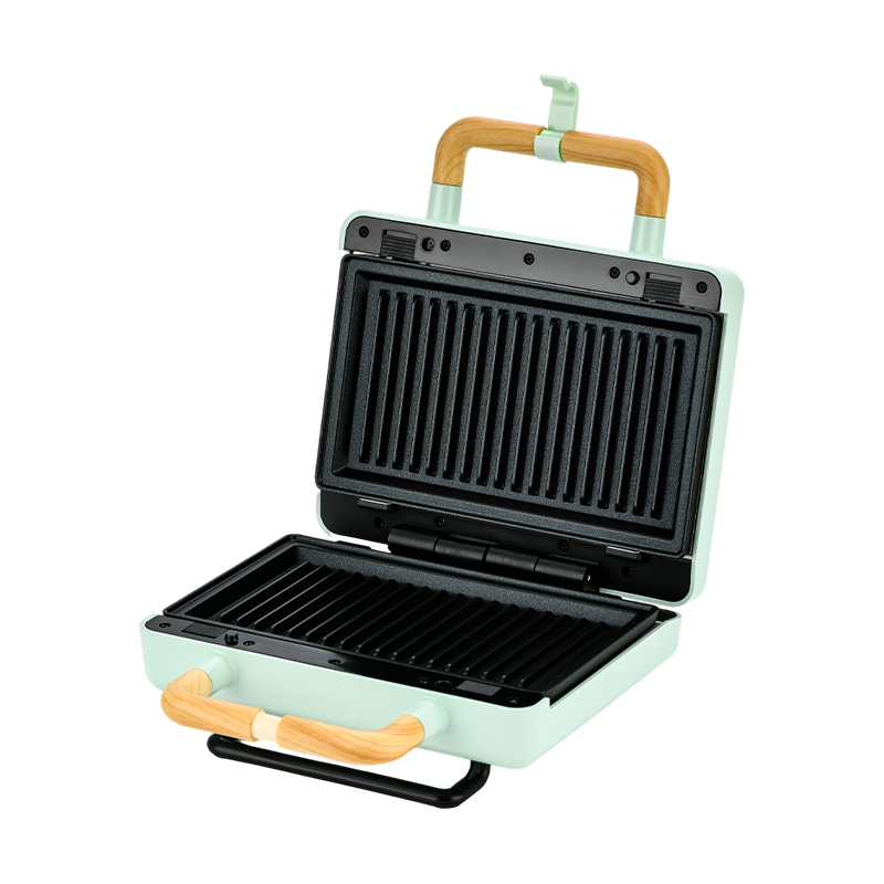 BJX-S003 800W udskiftelig 2-slice sandwich griller