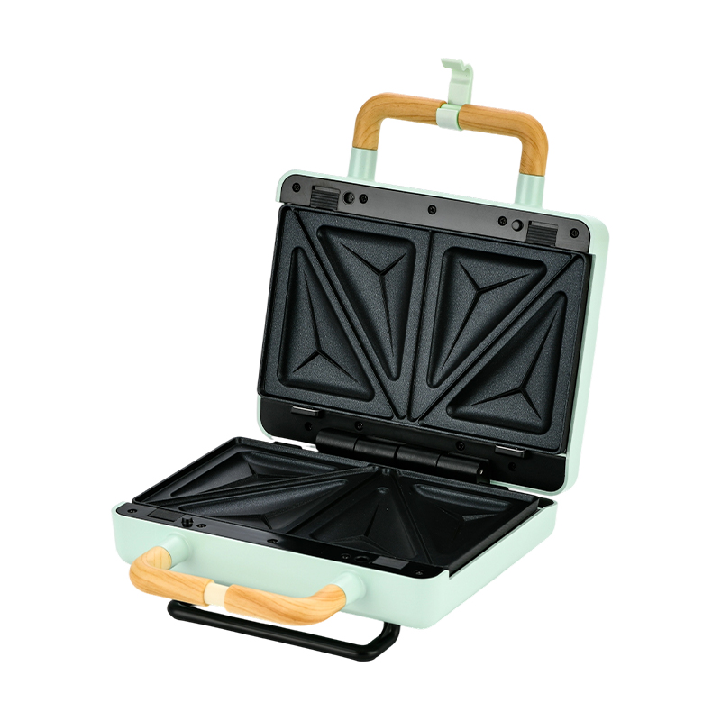BJX-S003 800W udskiftelig 2-slice sandwich griller