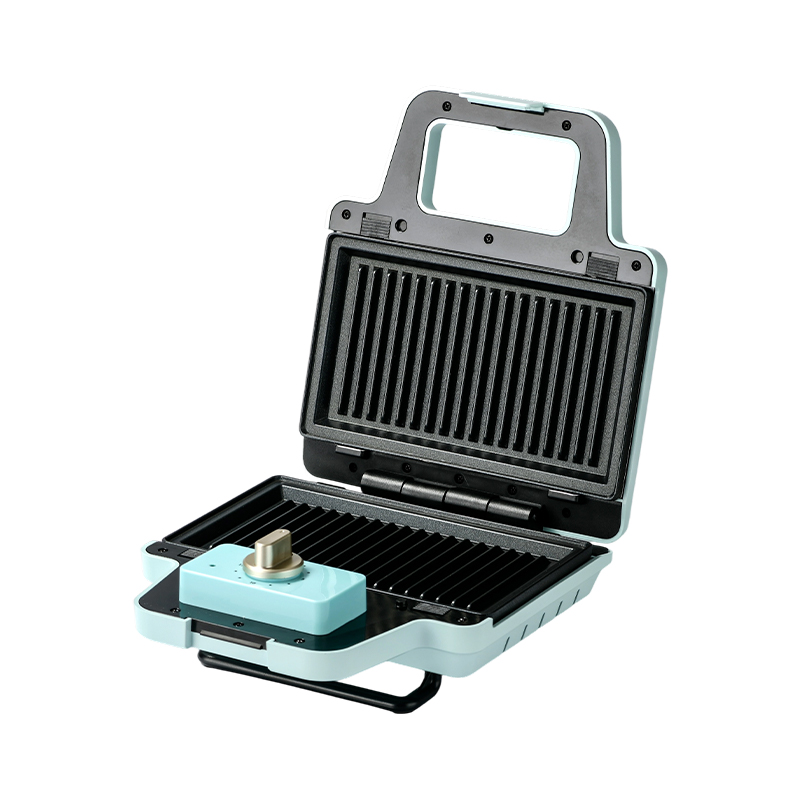 BJX-S008 800W 2-skive aftagelige tallerkener Sandwich vaffelmaskine