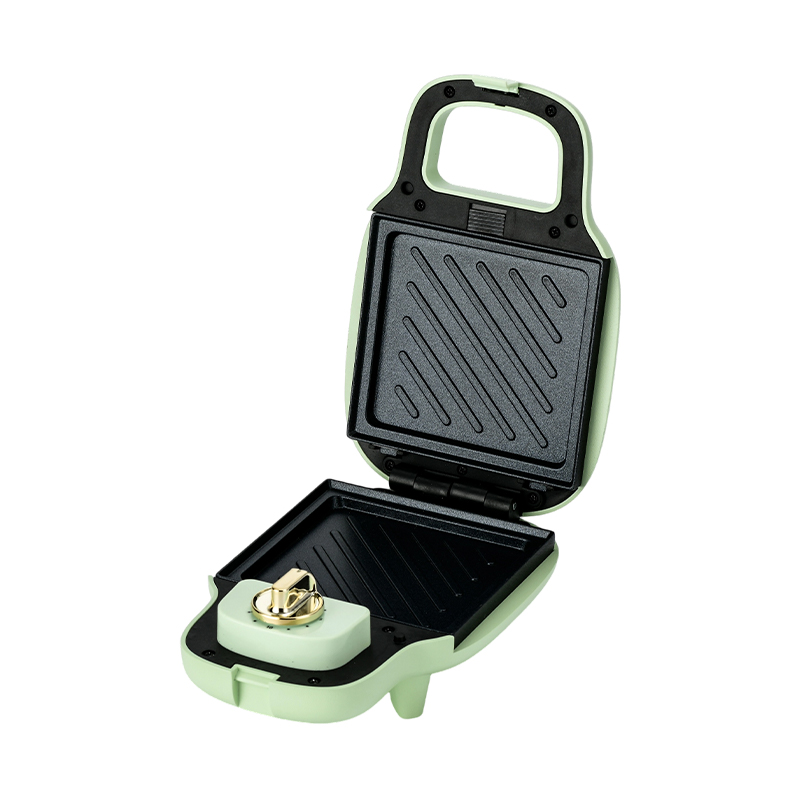 BJX-S013 15-minutters timer Single-Slice multifunktions sandwichmaskine med aftagelige tallerkener