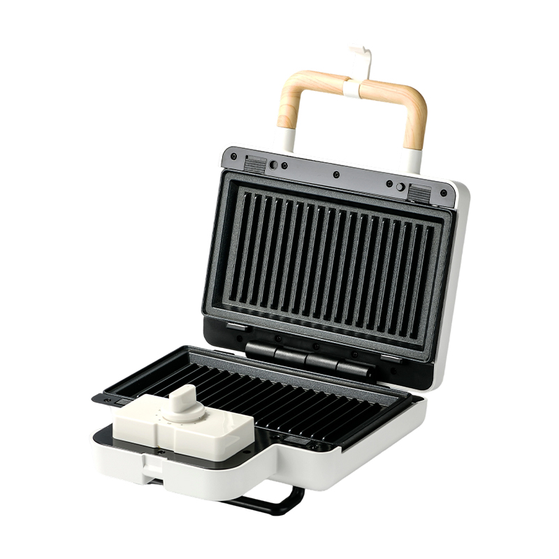 BJX-S016 15-minutters timer 2-skive multifunktions sandwich vaffelmaskine