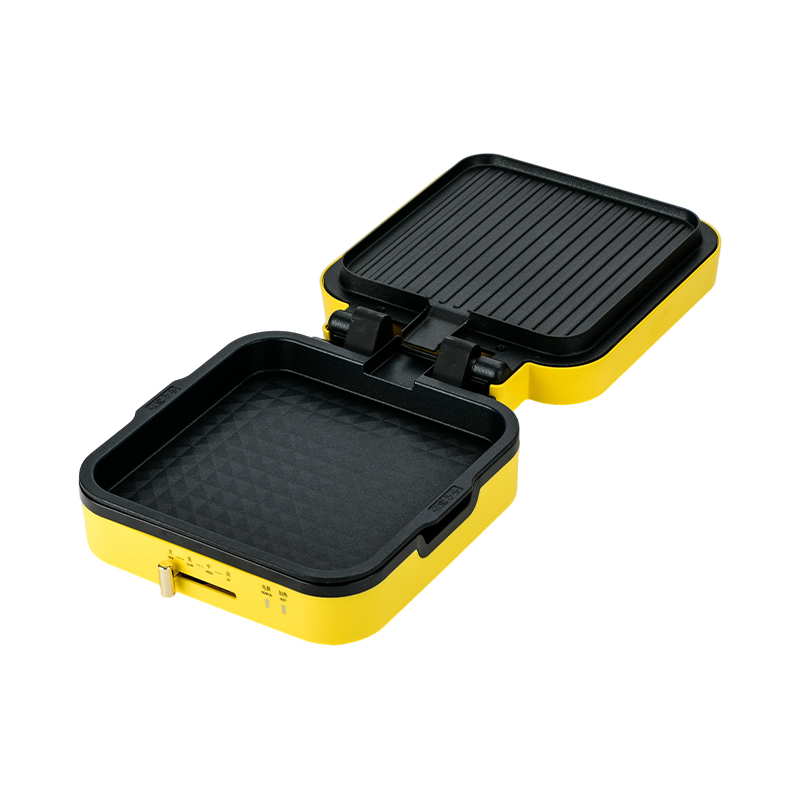 BJX-S018 24x24 cm grillmaskine med temperaturkontrol og aftagelige plader