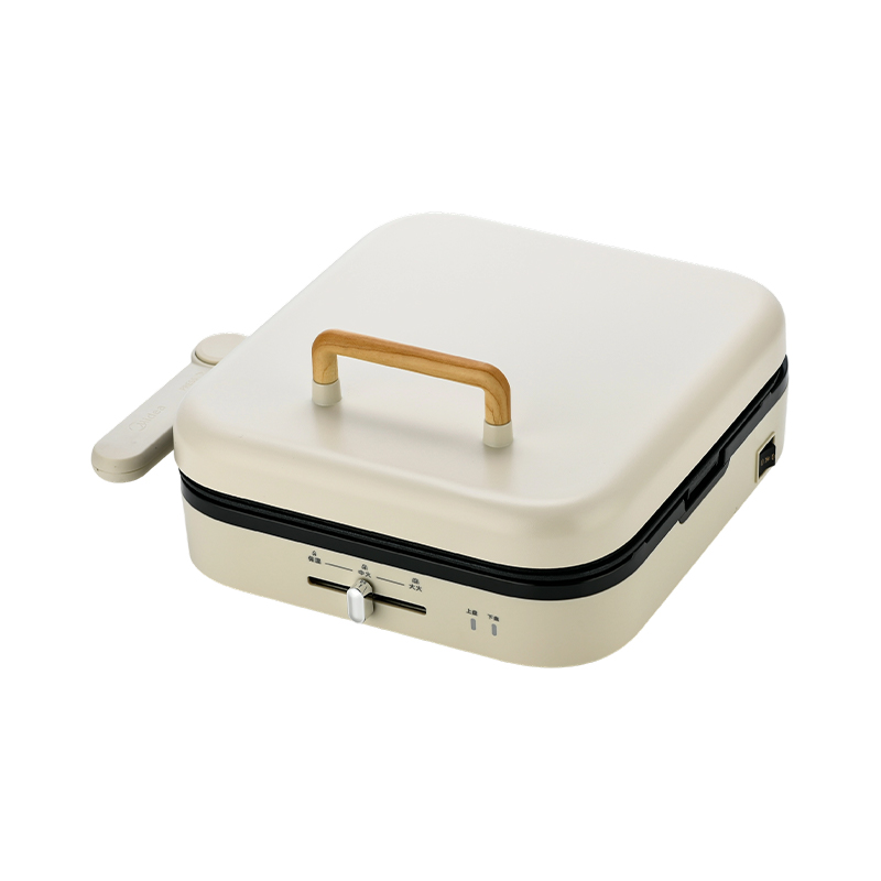 BJX-S023 28x28 cm stor tallerken med temperaturkontrol Panini & grillmaskine