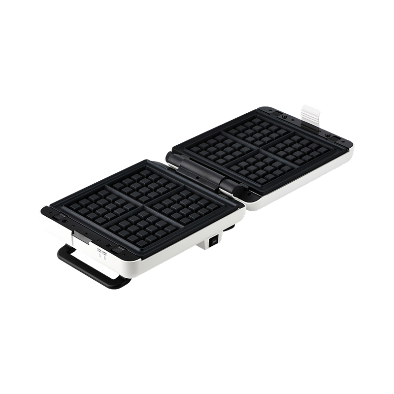 BJX-S026 4-skive 180° åben grill- og sandwichmaskine med 3-niveau kontrol og oliedrypbakke