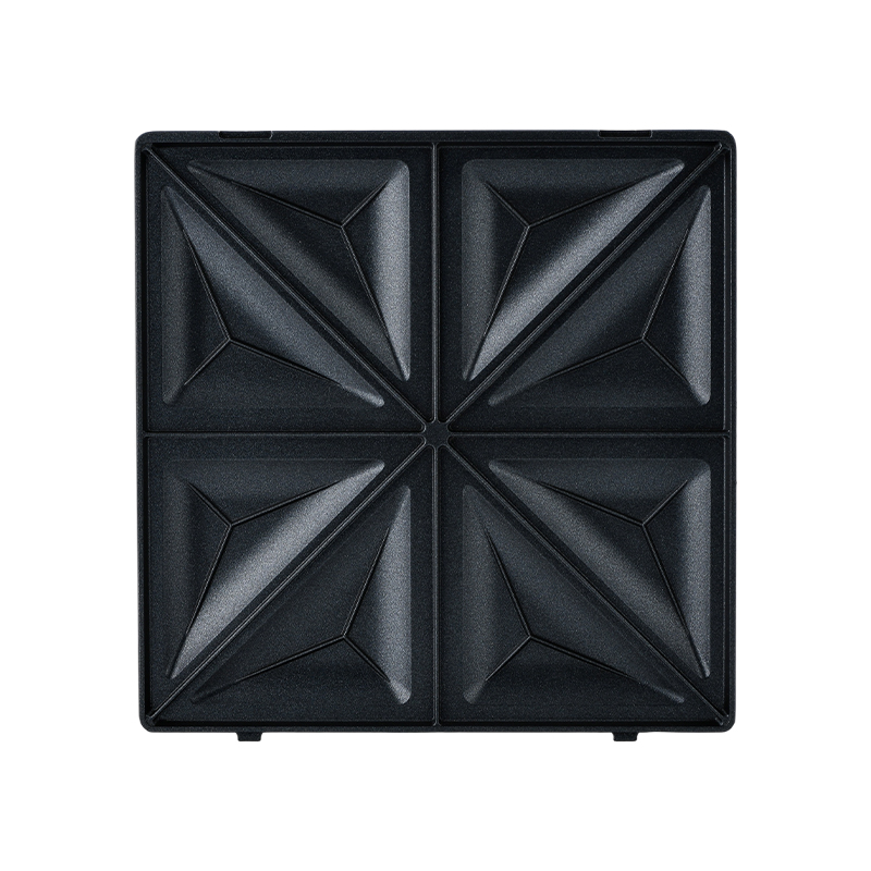 BJX-S026 4-skive 180° åben grill- og sandwichmaskine med 3-niveau kontrol og oliedrypbakke