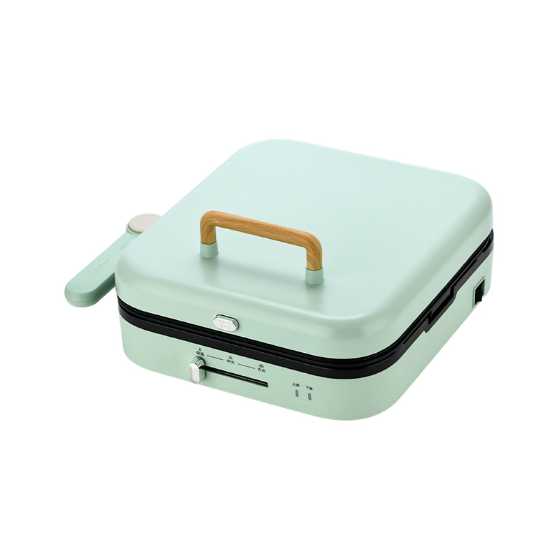 BJX-S022 28x28cm 180° Åbning og lukning Temperaturkontrol Aftagelig plade Stor grill